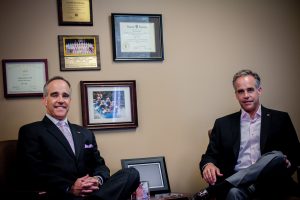 Jim and Charlie Dahlem, owners of Dahlem Realty